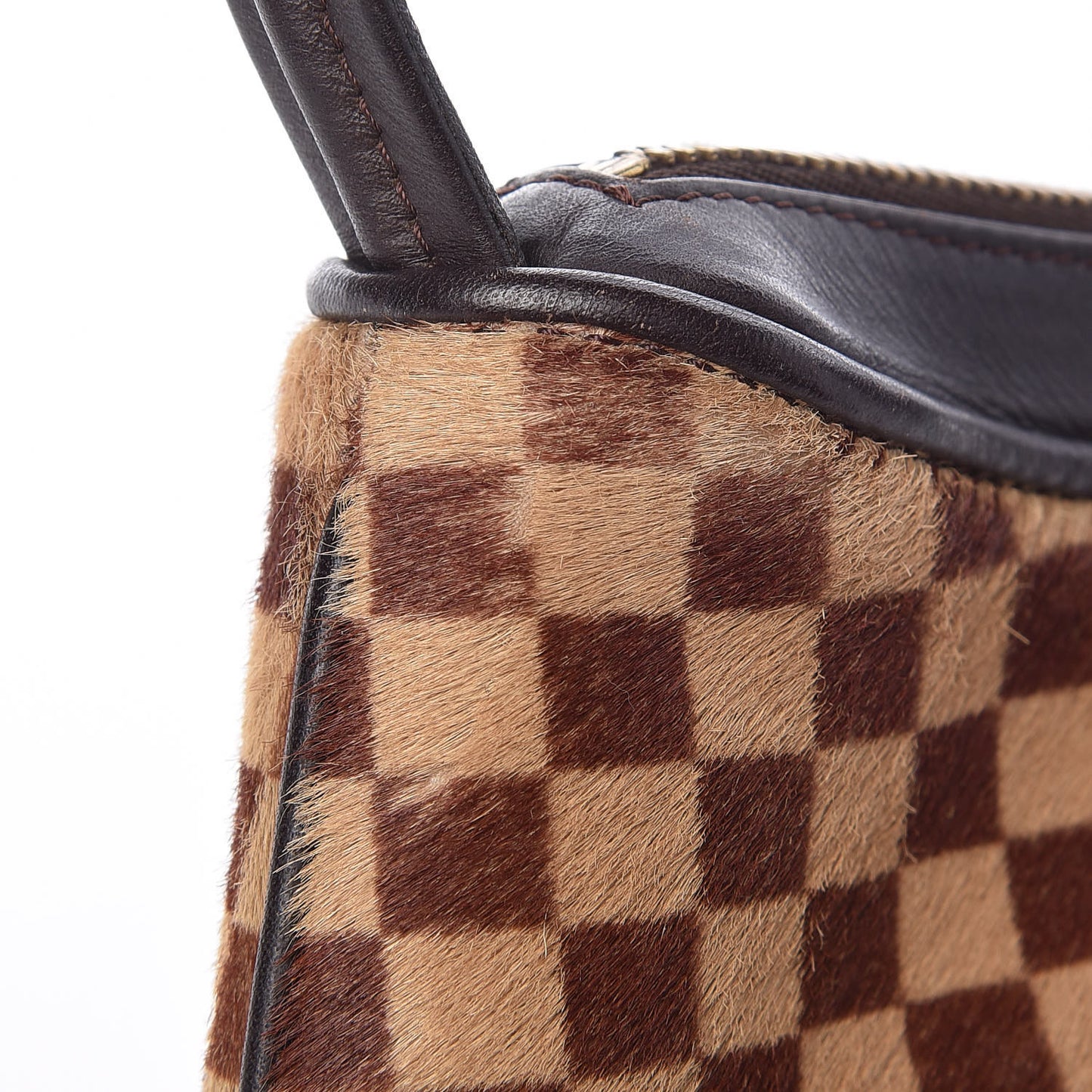 Calf Hair Damier Sauvage Tigre