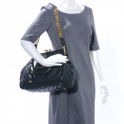 Marc Jacobs Quilted Leather Stam Black 2 of 21