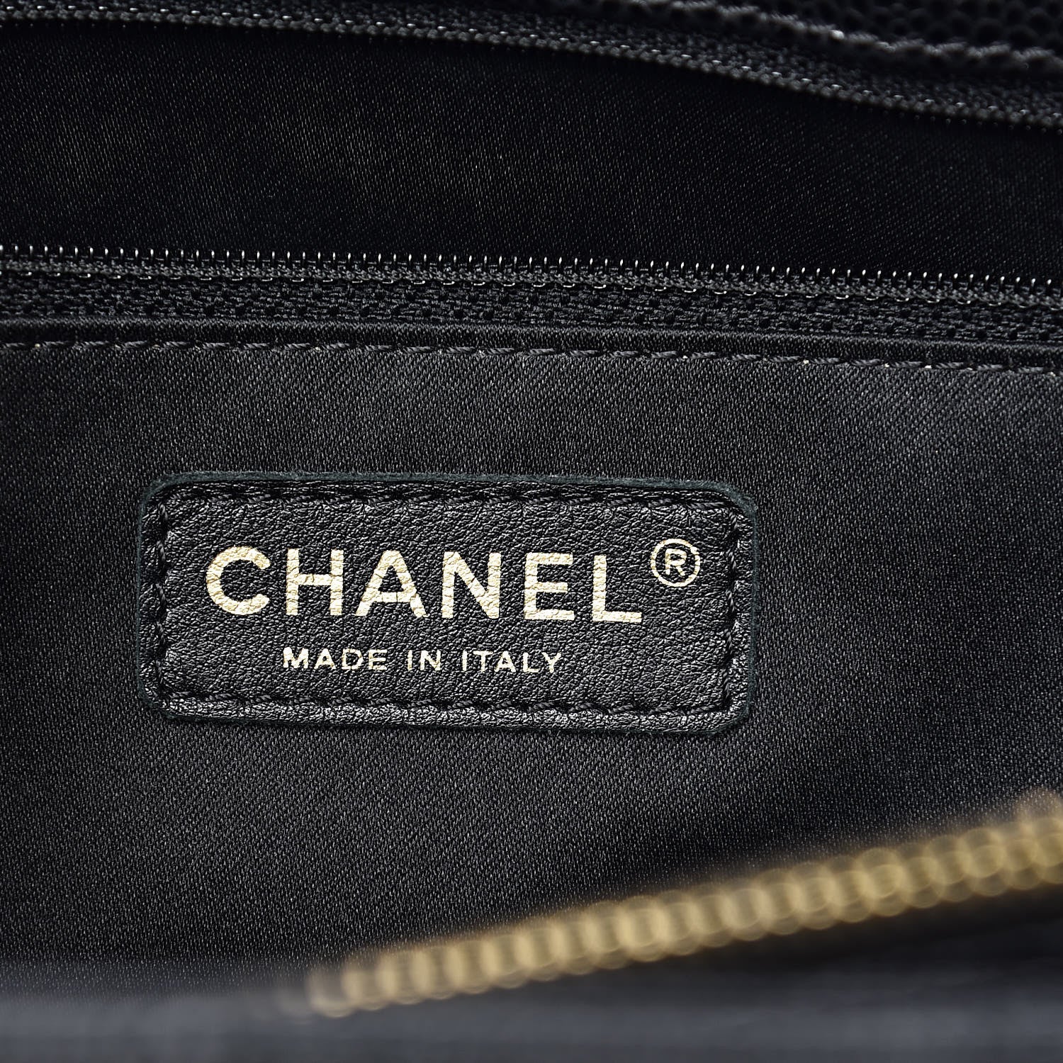 Chanel Caviar Quilted Grand Shopping Tote GST Black 6 of 19