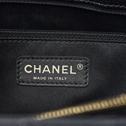 Chanel Caviar Quilted Grand Shopping Tote GST Black 6 of 19