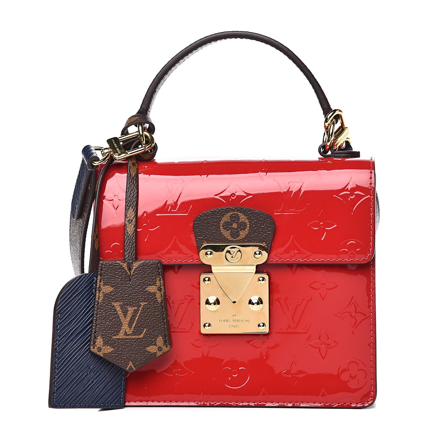 Louis Vuitton Vernis Epi Monogram Spring Street Scarlet 1 of 9