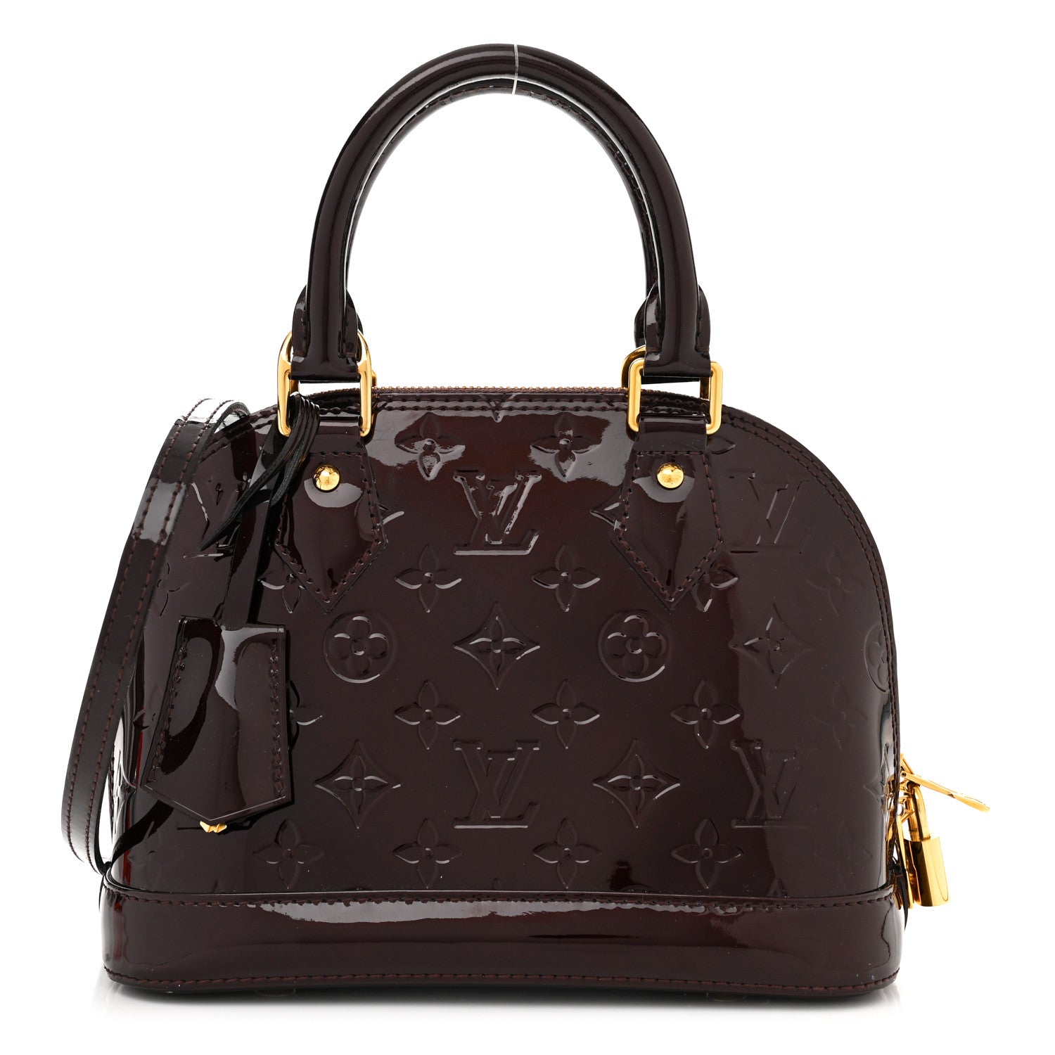 Louis Vuitton Vernis Alma BB Amarante 1 of 16