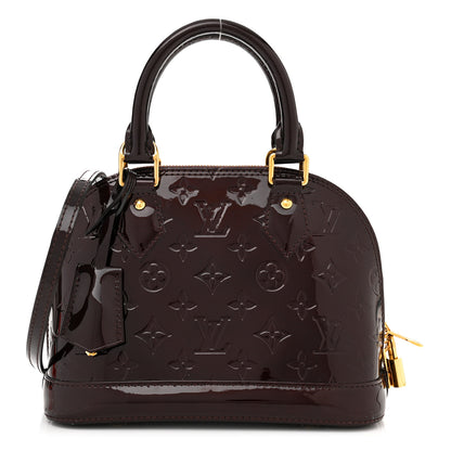 Louis Vuitton Vernis Alma BB Amarante 1 of 16