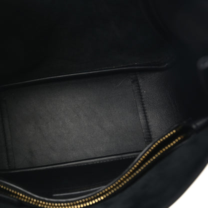 Saint Laurent Smooth Calfskin Small Le 5 A 7 Soft Hobo Black 4 of 8