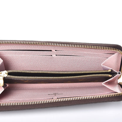 Louis Vuitton Monogram Clemence Wallet Rose Ballerine 5 of 7