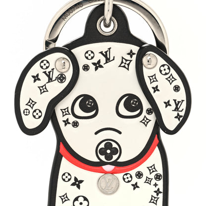 Louis Vuitton Calfskin Dalmata Bag Charm Key Holder 7 of 7