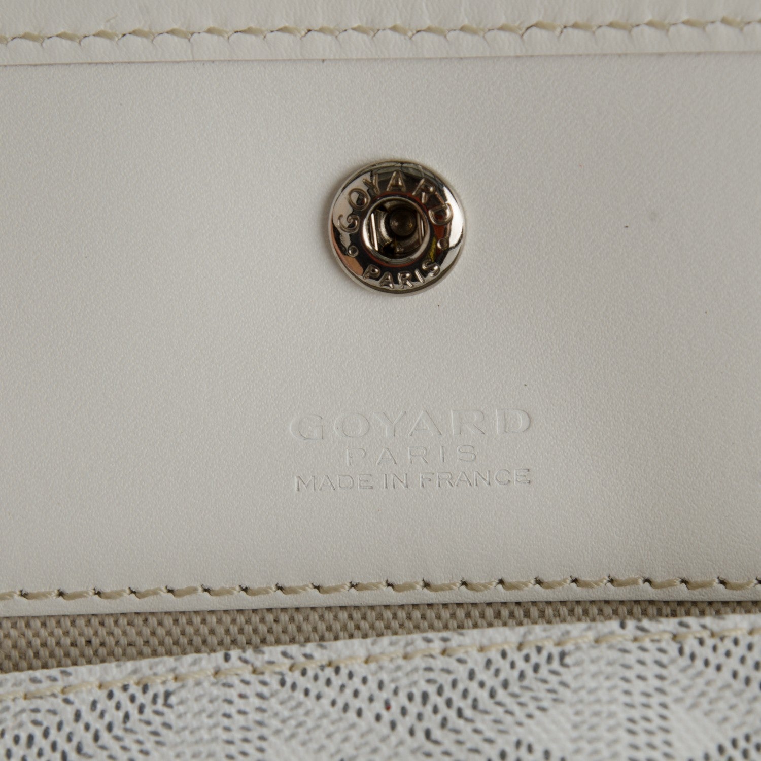 Goyard Goyardine Saint Louis GM White 7 of 7