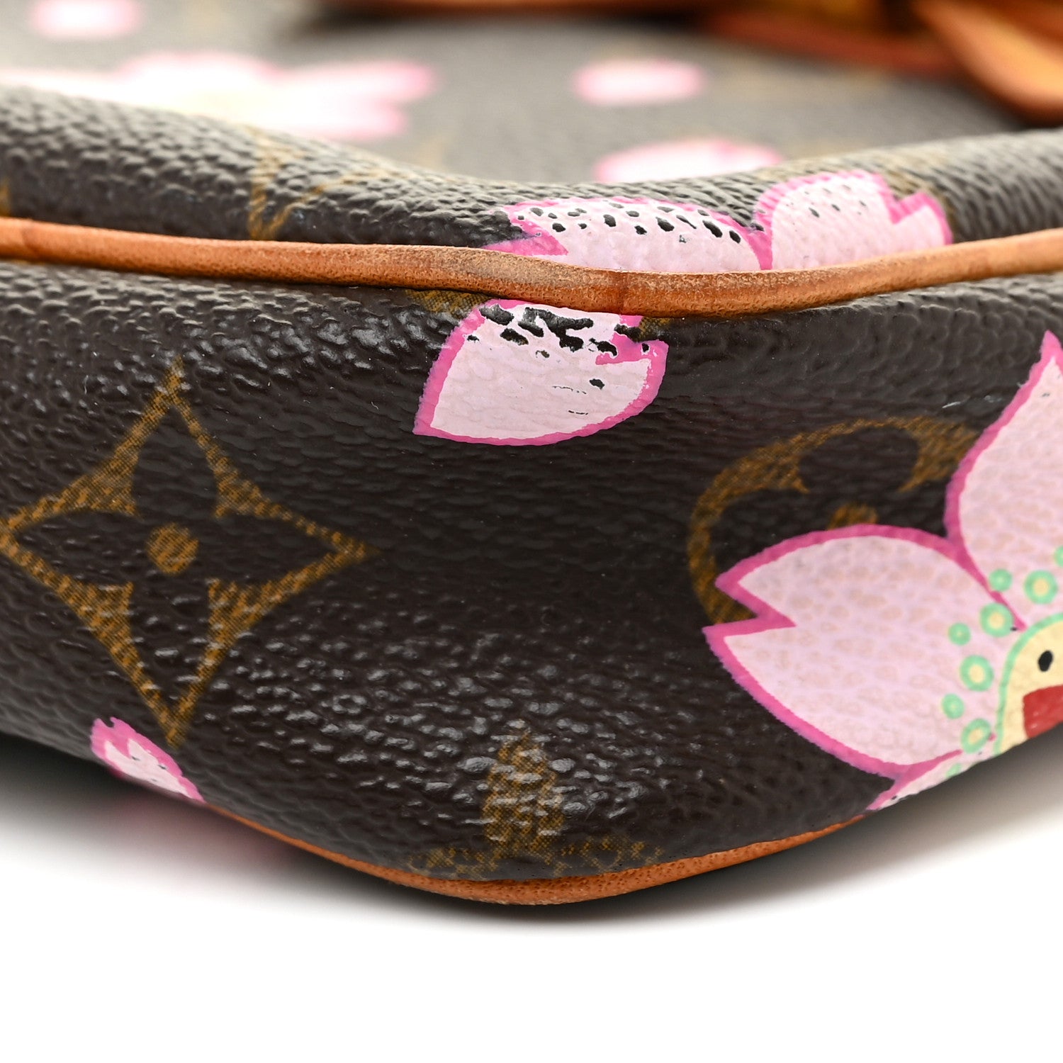 Louis Vuitton Monogram Cherry Blossom Pochette Accessories Brown 9 of 25