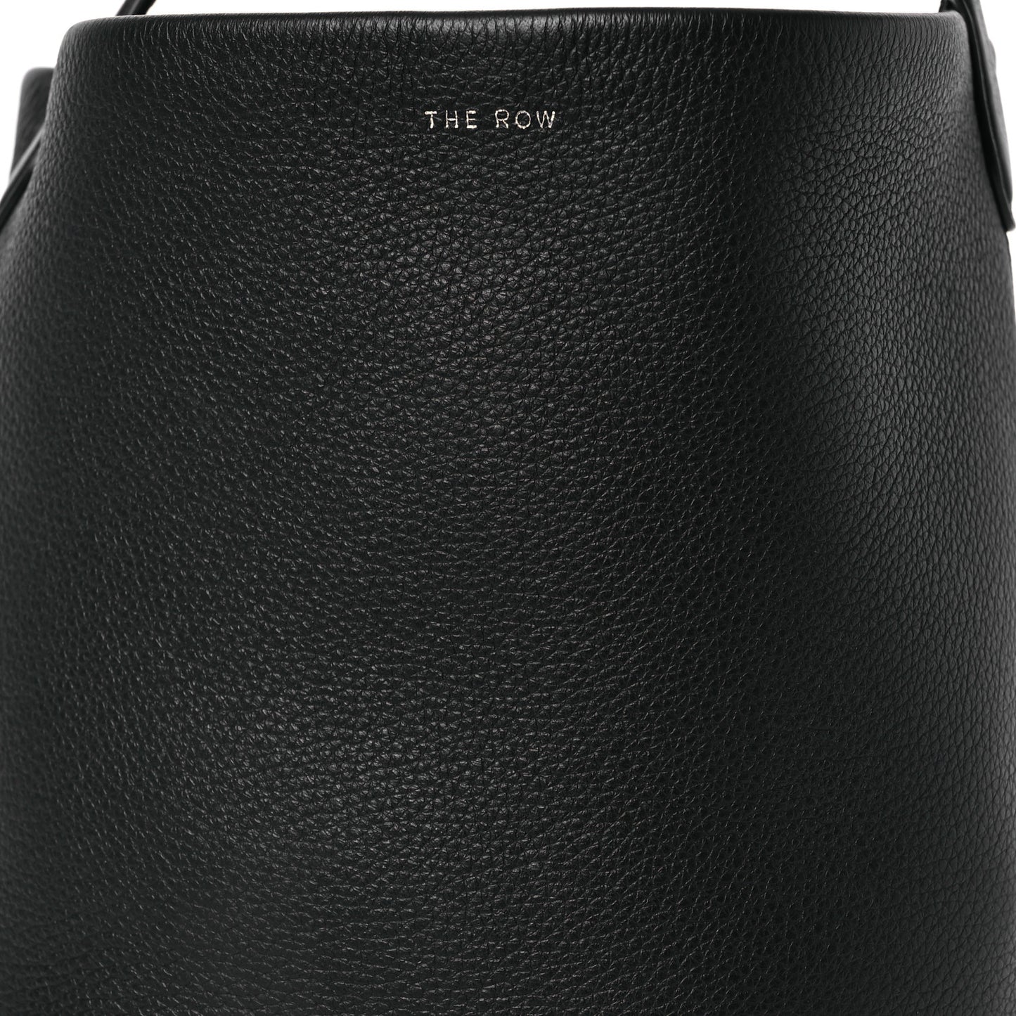 Grained Calfskin Small N/S Park Tote Black