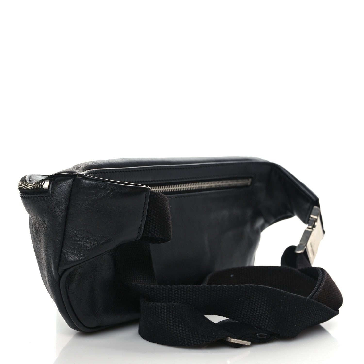 Saint Laurent Calfskin Belt Bag Black 3 of 8