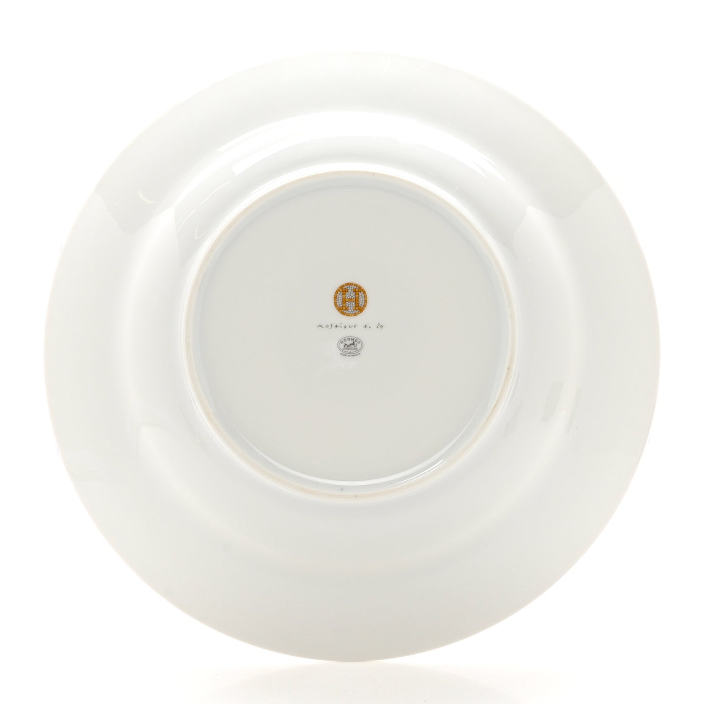 Porcelain Mosaique Au 24 Soup Bowl Gold