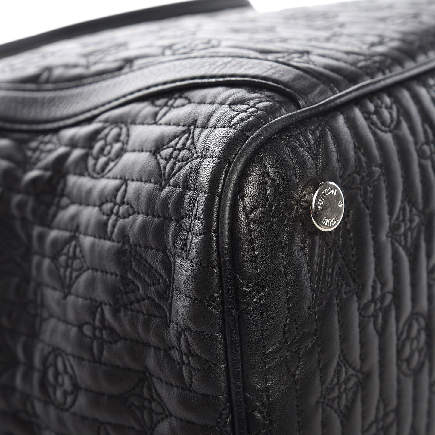 Monogram Lambskin Antheia Ixia MM Black