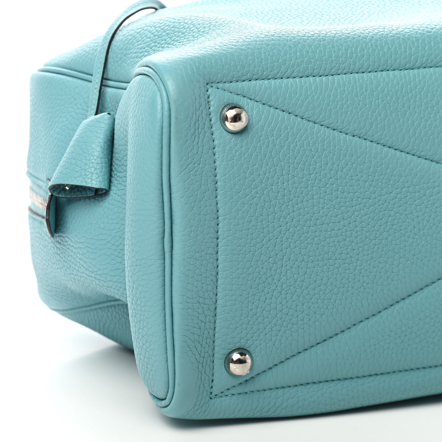 Hermes Taurillon Clemence Victoria II 35 Bleu Saint Cyr 7 of 8