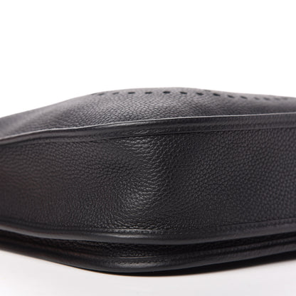 Hermes Taurillon Clemence Evelyne III PM Black 6 of 10