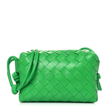 Bottega Veneta Nappa Intrecciato Mini Loop Camera Bag Parakeet 1 of 10
