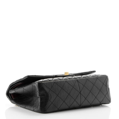 Chanel Aged Calfskin Quilted 2.55 Reissue 226 Flap Black 4 of 7