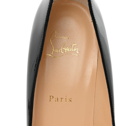 Christian Louboutin Patent Pigalle Follies 85 Pumps 40 Black 7 of 11