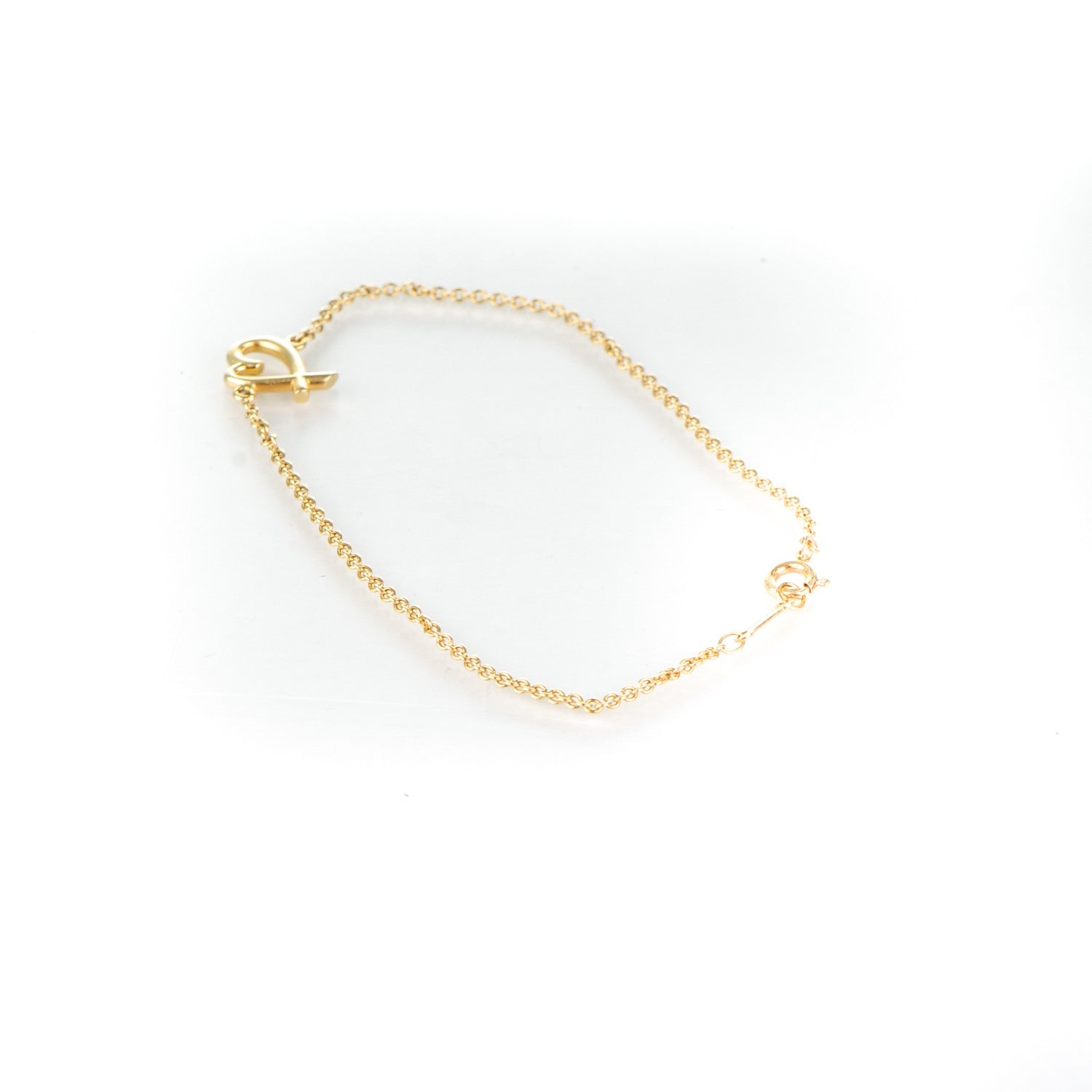 Tiffany 18K Yellow Gold Paloma Picasso Loving Heart Bracelet 3 of 6