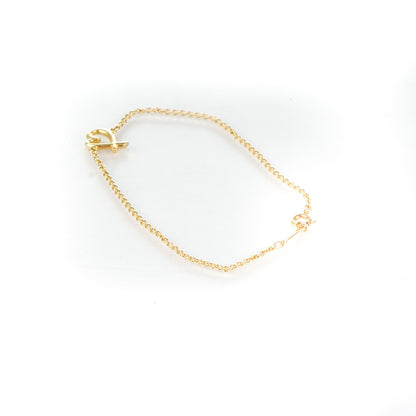 Tiffany 18K Yellow Gold Paloma Picasso Loving Heart Bracelet 3 of 6