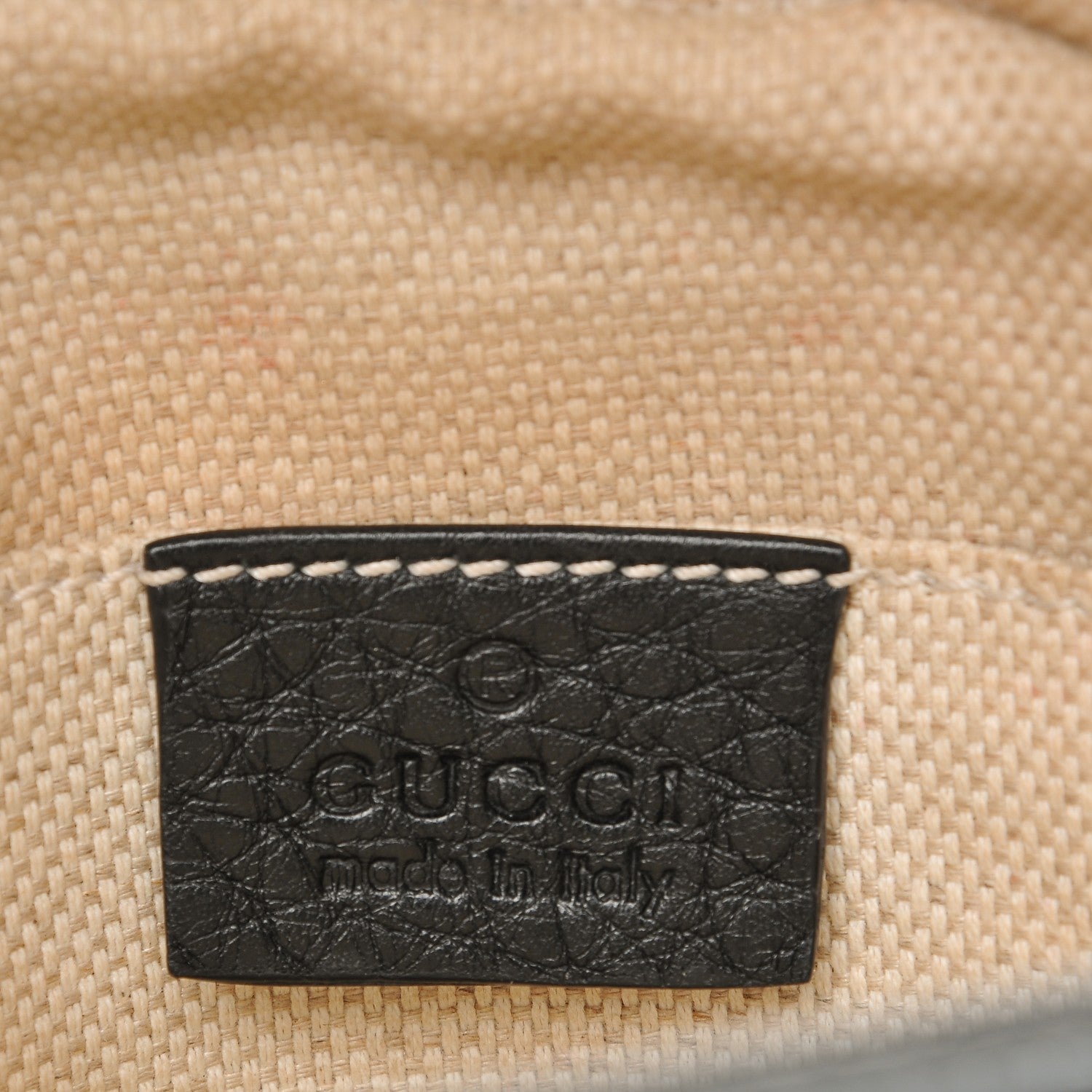 Gucci Pebbled Calfskin Small Soho Disco Bag Black 6 of 7