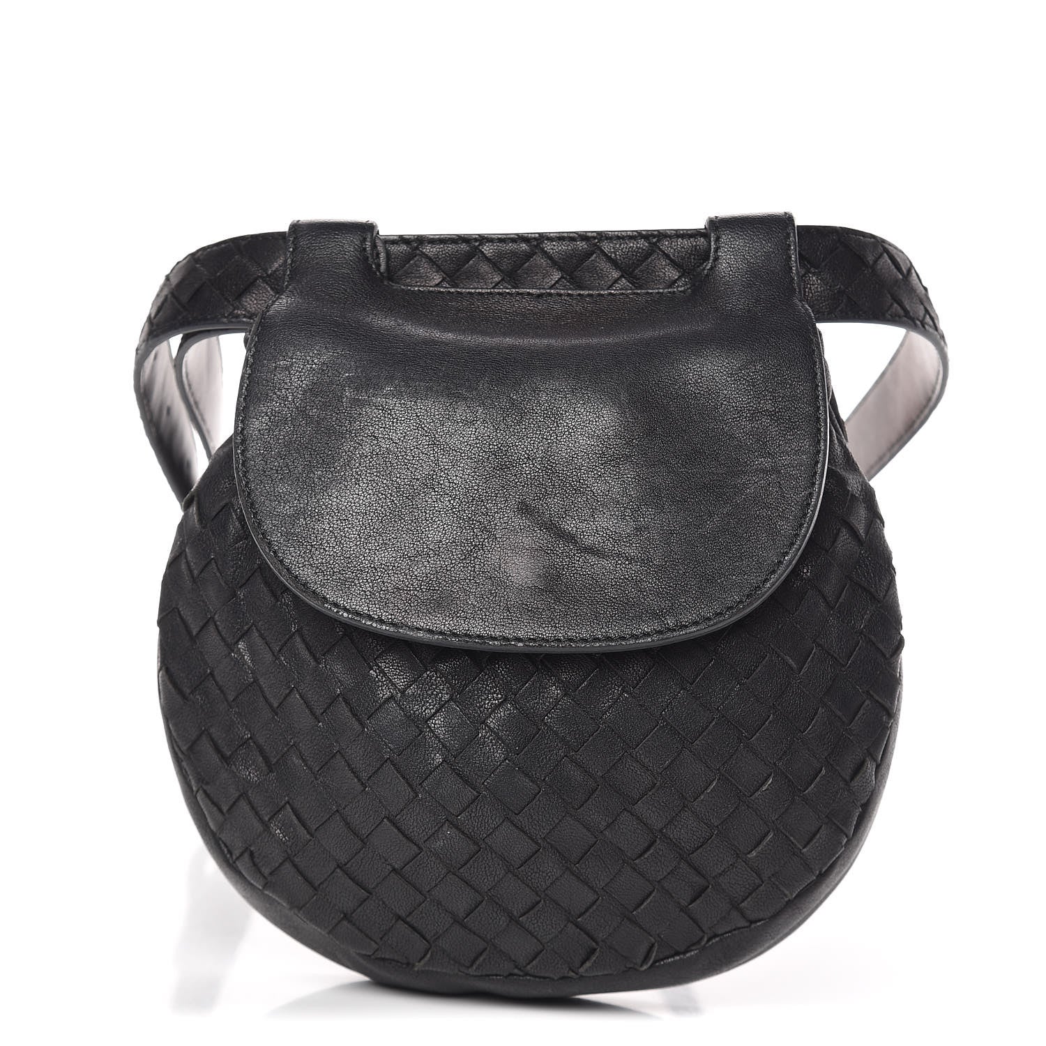 Bottega Veneta Nappa Intrecciato Belt Bag Black 1 of 14