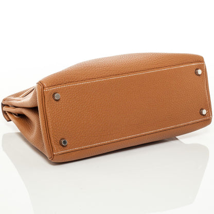 Hermes Togo Kelly 32 Gold 4 of 8