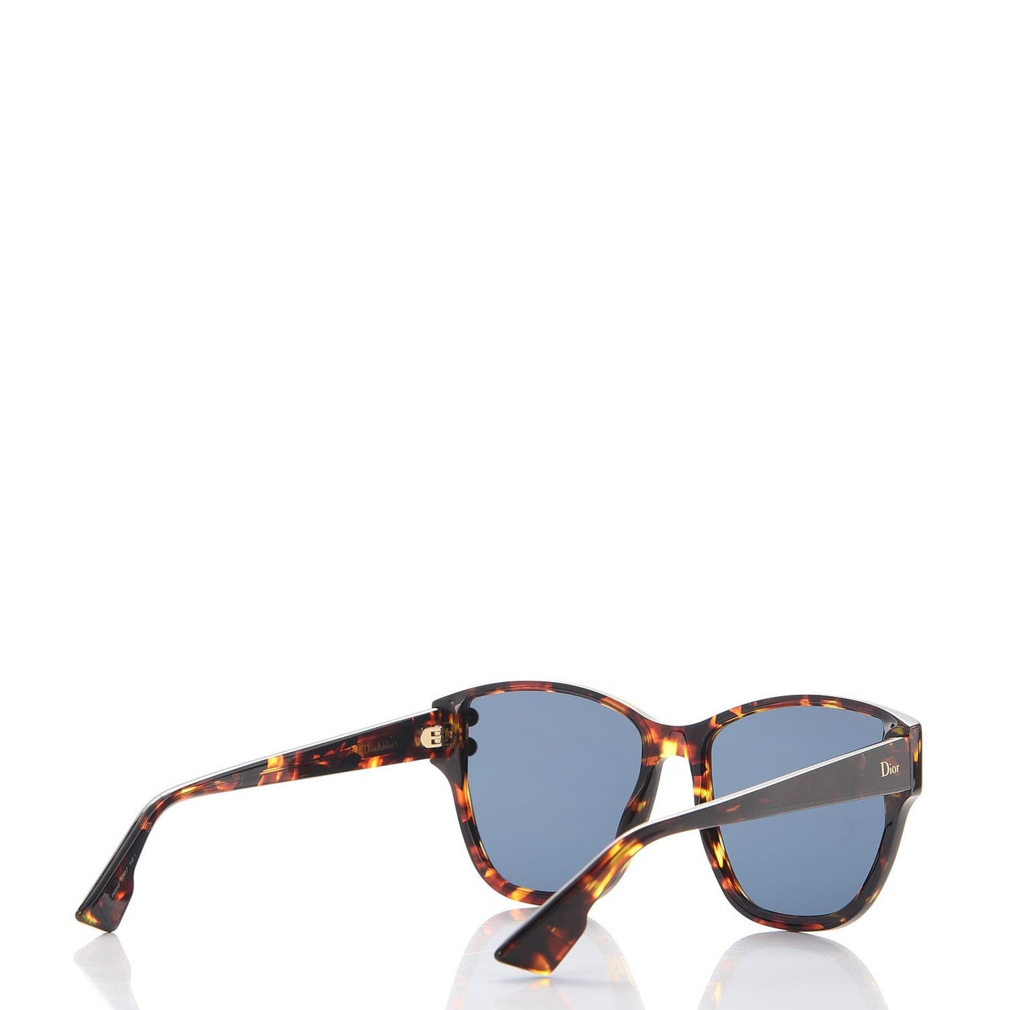 DiorAdd3 Monochromatic Studded Sunglasses Brown Havana