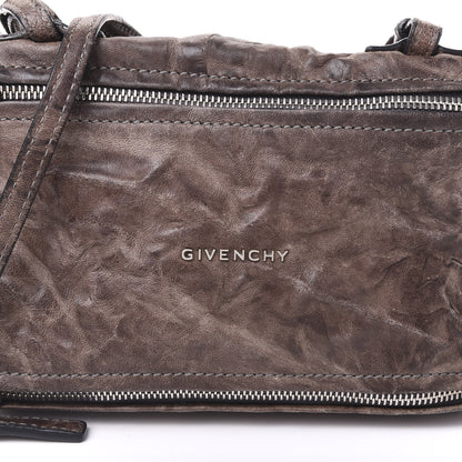 Givenchy Tumbled Sheepskin Mini Pandora Charcoal 11 of 16