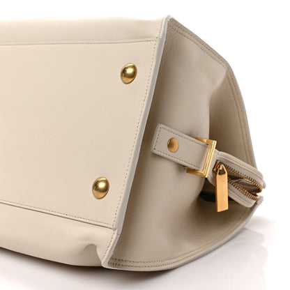 Saint Laurent Calfskin Medium Classic Y Cabas Beige 8 of 9