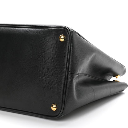 Prada Saffiano Lux Large Tote Black 9 of 10