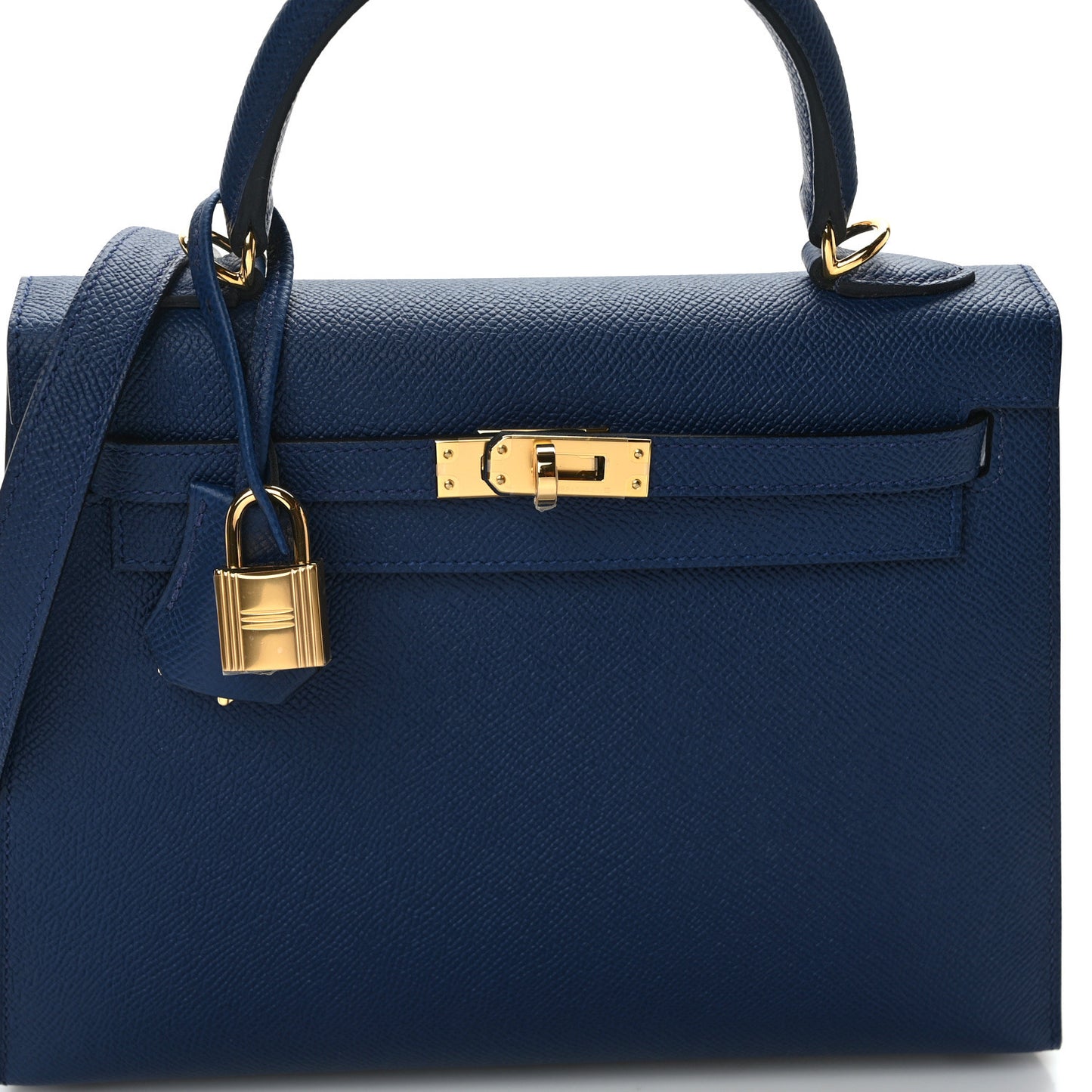 Epsom Kelly Sellier 25 Bleu Navy