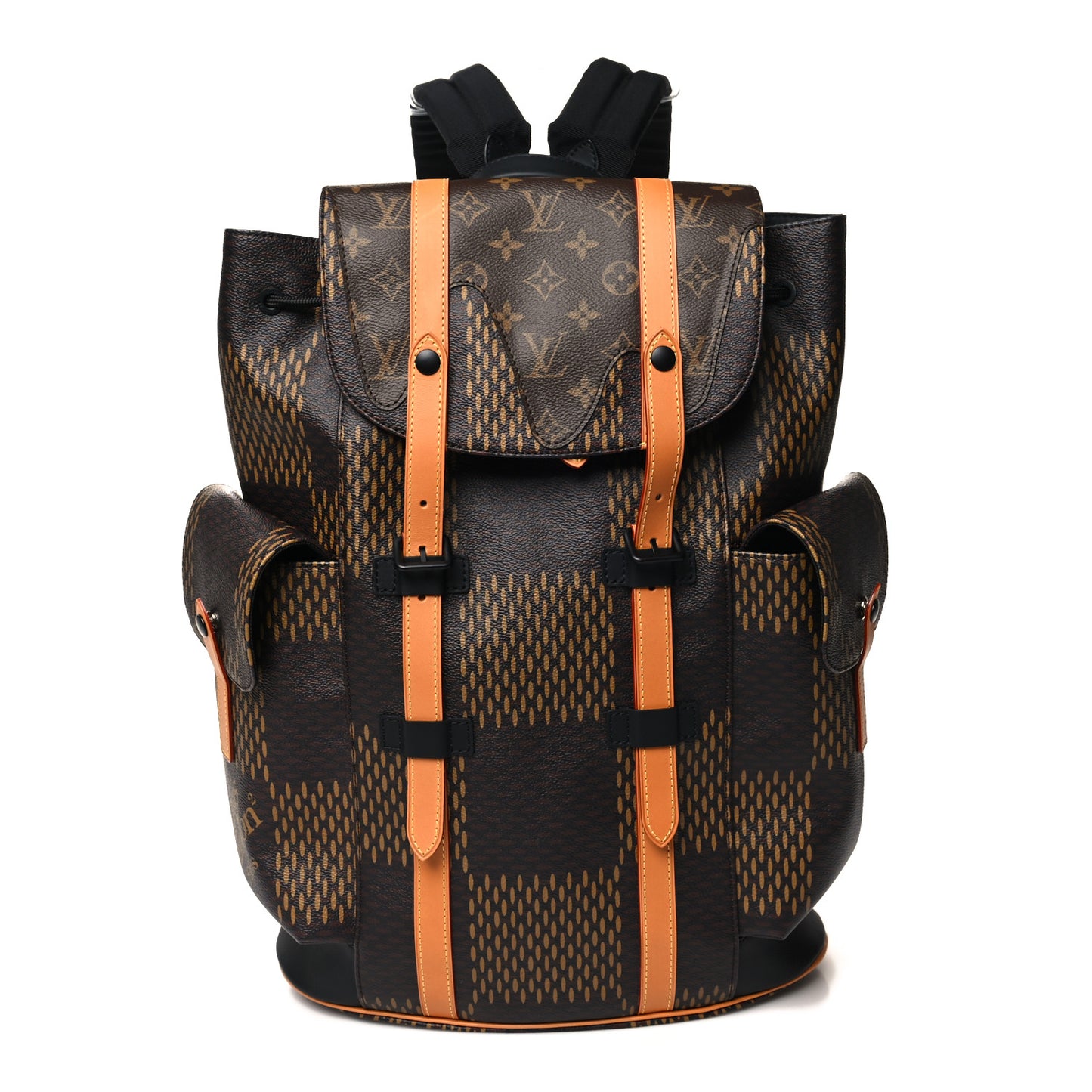 X NIGO Giant Damier Ebene Monogram Christopher PM Backpack