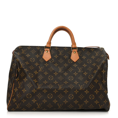 Louis Vuitton Monogram Speedy 40 1 of 12