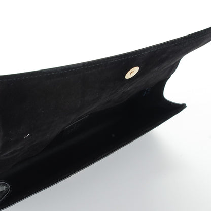 Gucci Patent Microguccissima Small Broadway Clutch Black 5 of 6