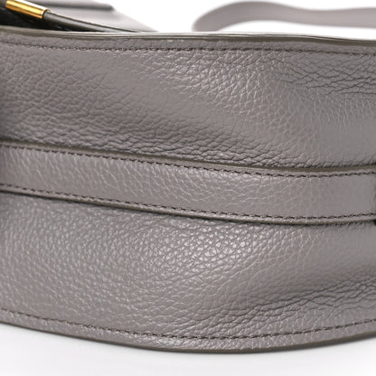 Chloe Calfskin Medium Marcie Round Crossbody Bag Cashmere Grey 8 of 8
