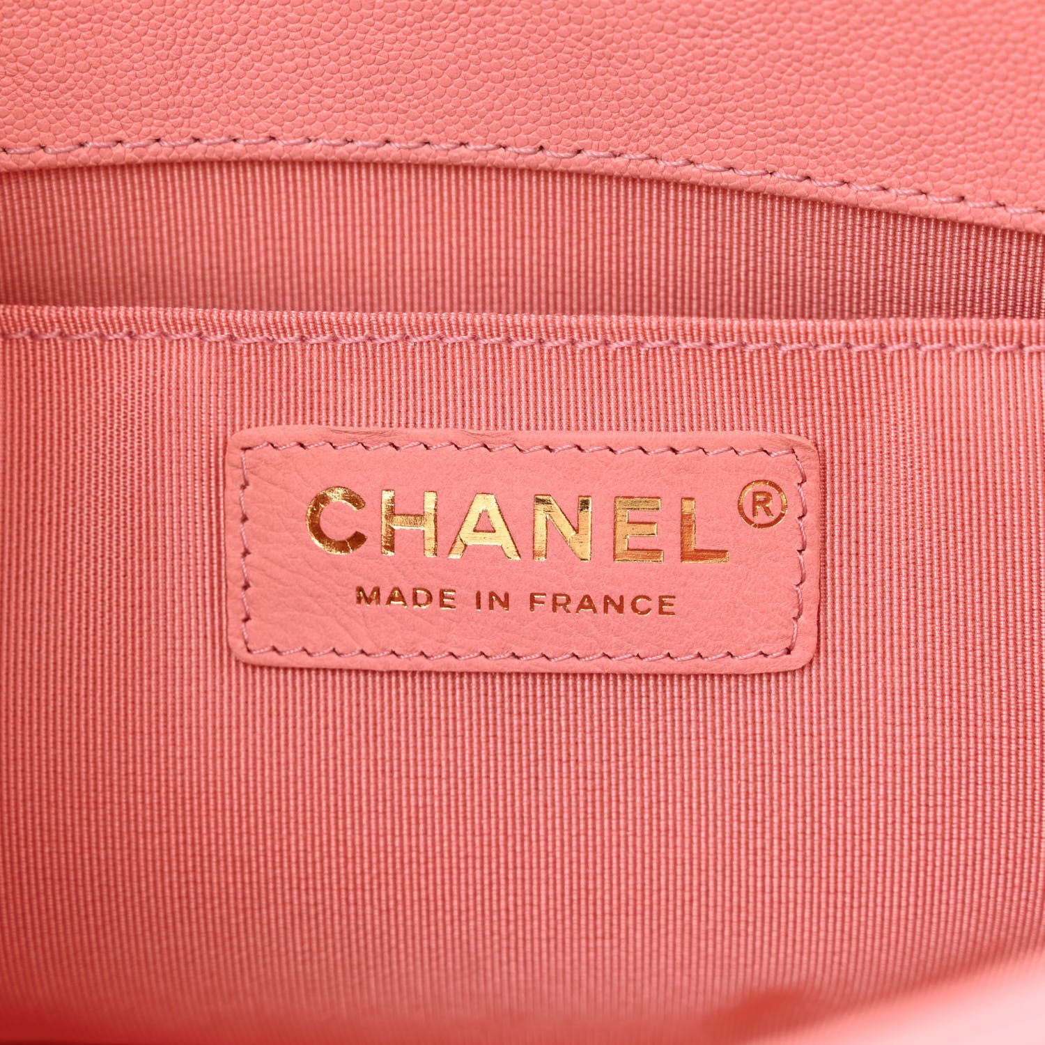 Chanel Caviar Quilted Medium Boy Flap Pink 6 of 10