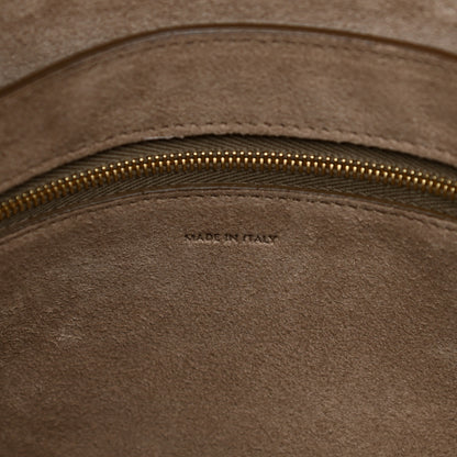 Celine Soft Grained Calfskin Sangle Bucket Bag Taupe 6 of 9