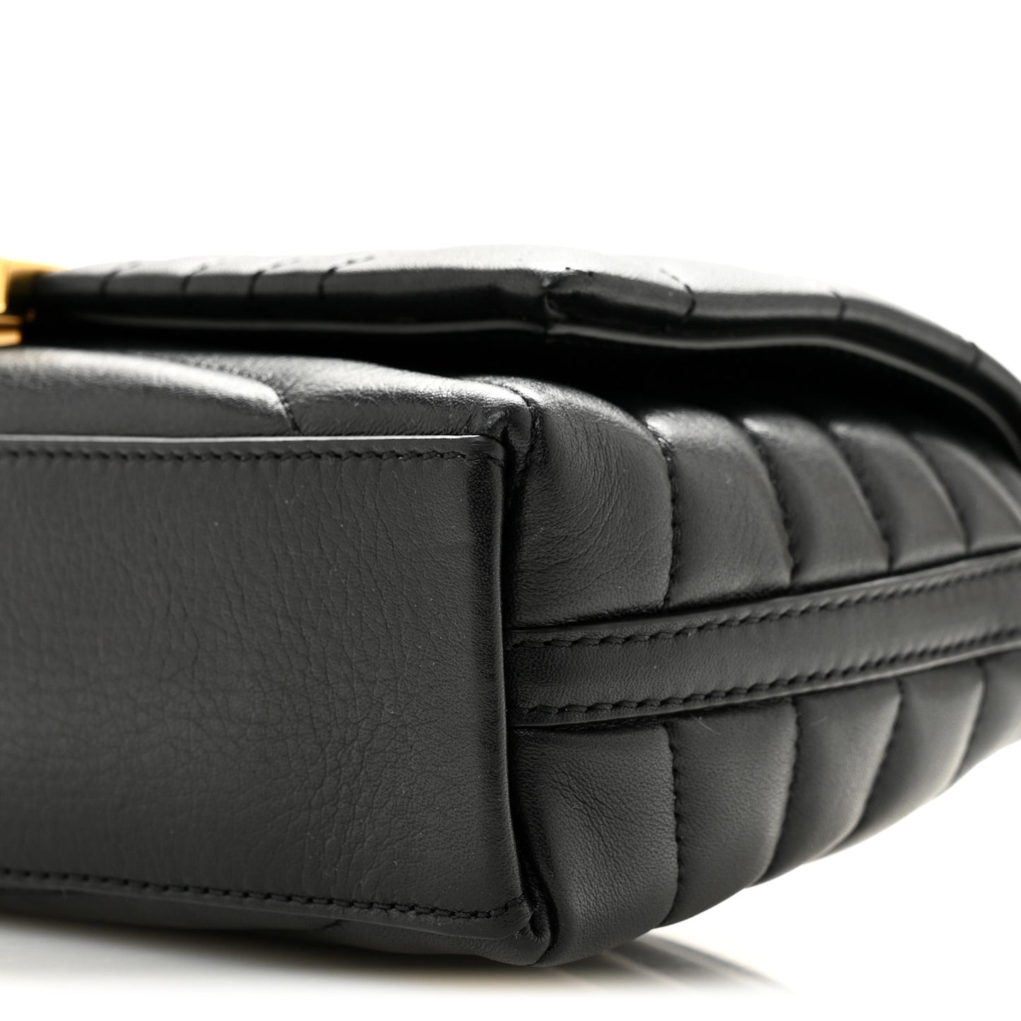 Soft Calfskin 4G Quilted Small Shoulder Bag Black