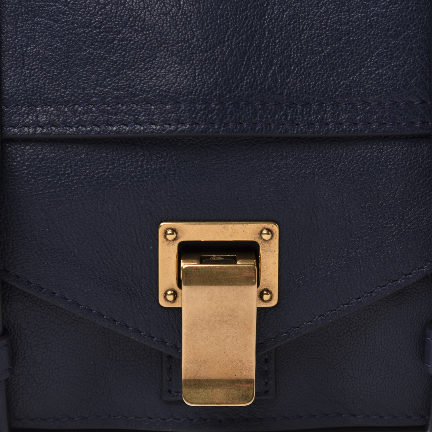 Proenza Schouler Lambskin Tiny PS1 Satchel Midnight 10 of 10