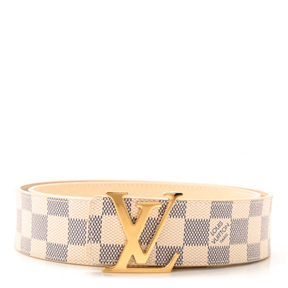 Louis Vuitton Damier Azur 40MM LV Initiales Belt 90 36 1 of 6