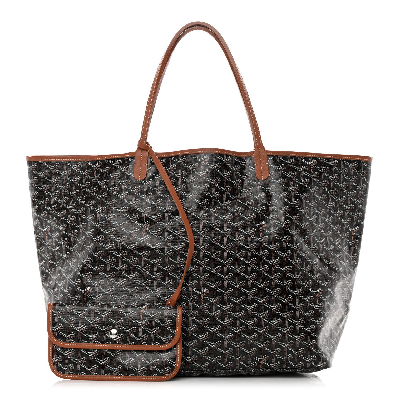Goyard Goyardine Saint Louis GM Black Gold 1 of 18