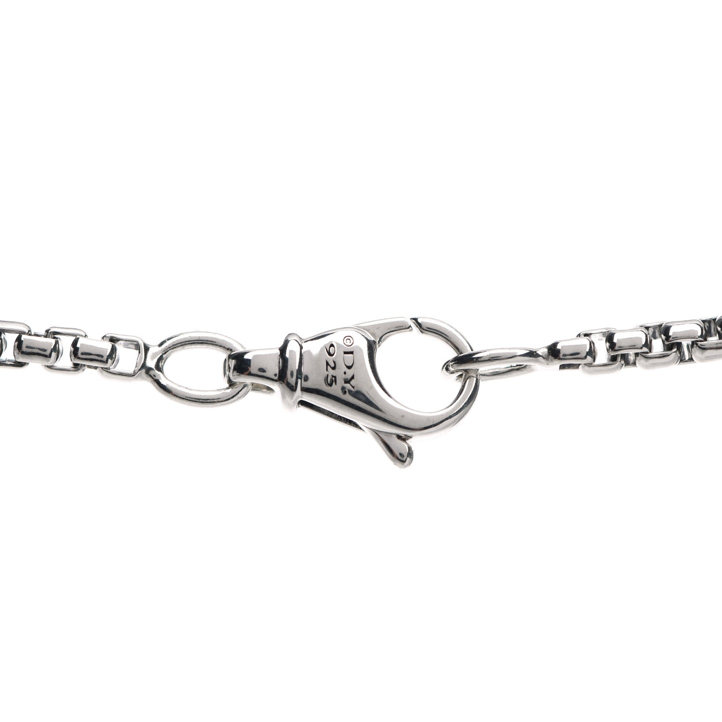 Sterling Silver 2.7mm Small Box Chain Necklace 22"
