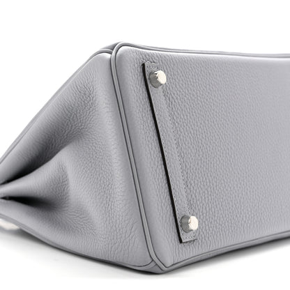 Hermes Togo BIRKIN 30 Gris Pantin 9 of 10