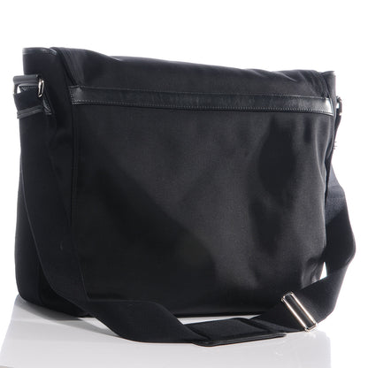 Gucci Mens Nylon Large Messenger Bag Black 3 of 8