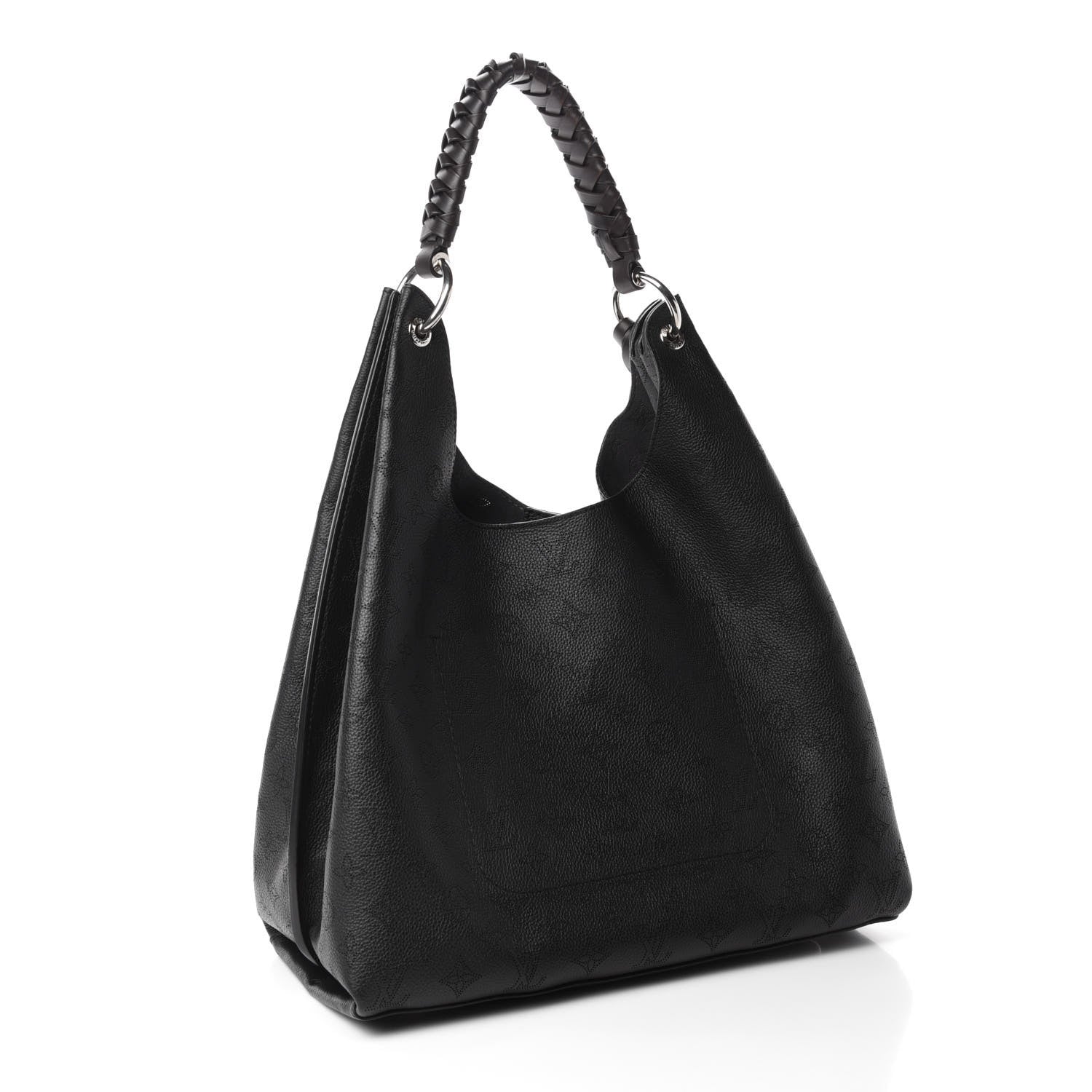 Louis Vuitton Mahina Carmel Hobo Black 3 of 10