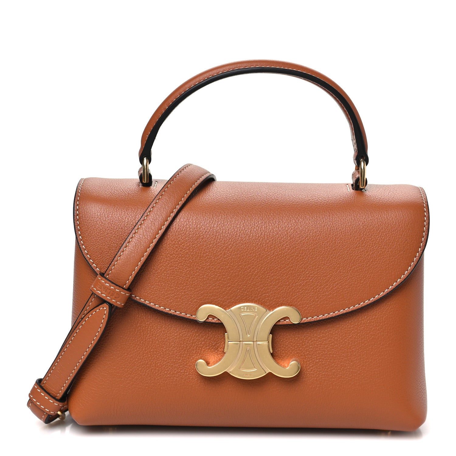 Celine Supple Grained Calfskin Teen Nino Tan 1 of 9