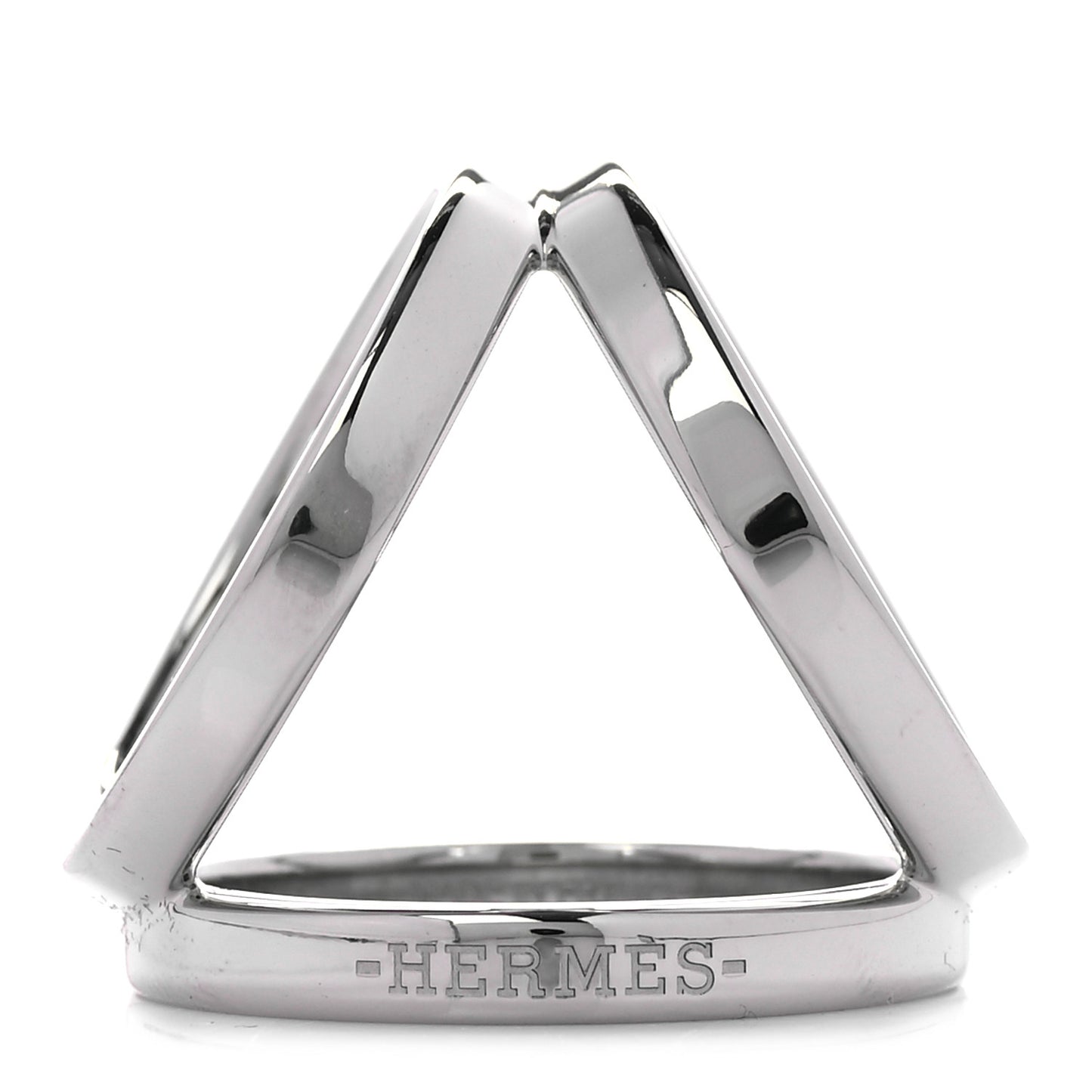 Palladium Trio Scarf Ring