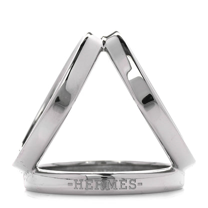 Hermes Palladium Trio Scarf Ring 1 of 4