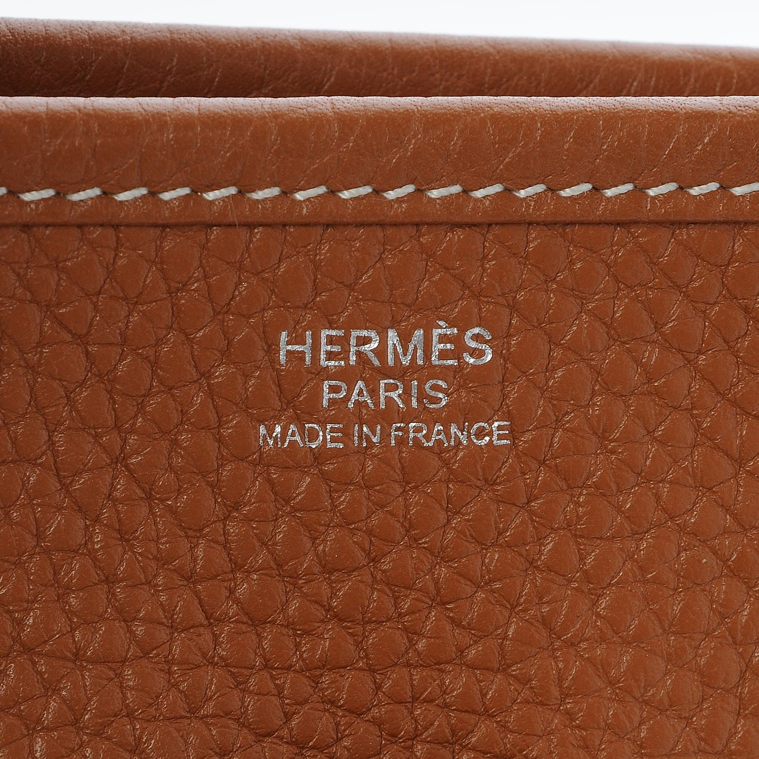 Hermes Taurillon Clemence Evelyne III PM Gold 6 of 8