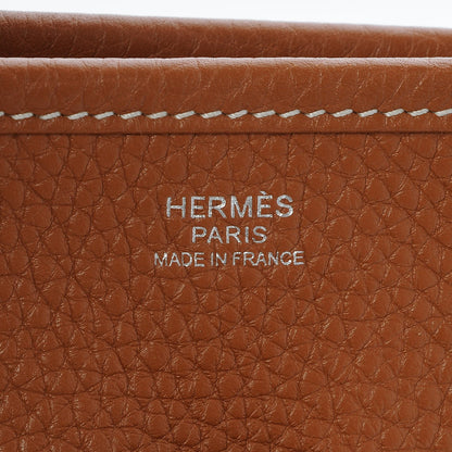 Hermes Taurillon Clemence Evelyne III PM Gold 6 of 8